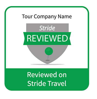 stride reviewed badge preview