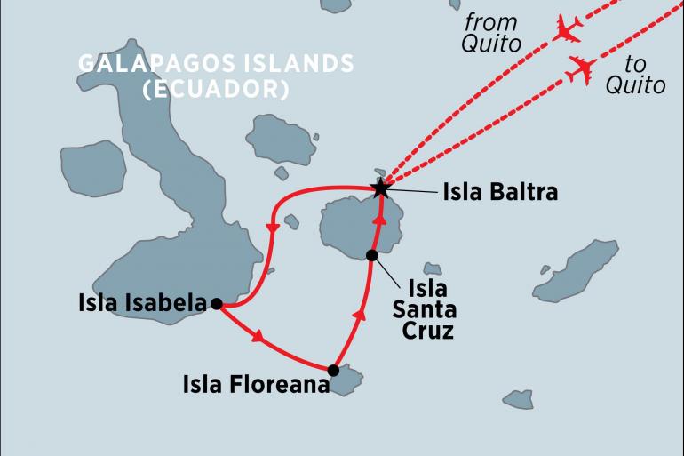 Galapagos Islands Isabela Island Galapagos Encounter: Southern Islands (Grand Queen Beatriz) Trip