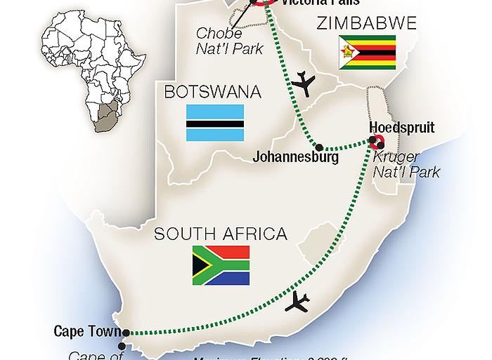 Cultural Culture Wildlife Odyssey: South Africa, Botswana & Zimbabwe 2024 package