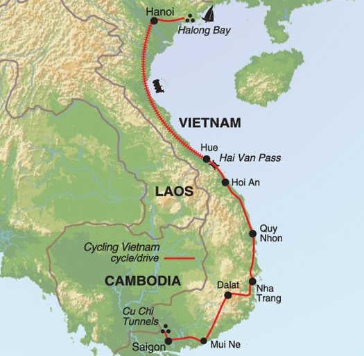 Hue Saigon Cycling Vietnam- Premium Adventure Trip