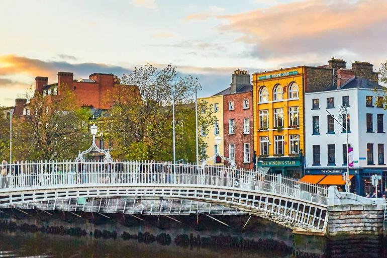 Treasures of Ireland End Dublin tour