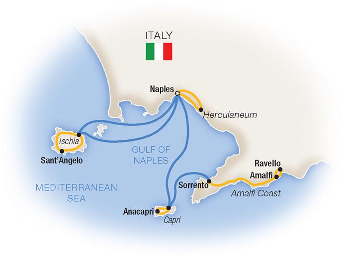 Cultural Culture A Week In... Naples, Capri & Amalfi 2023 package