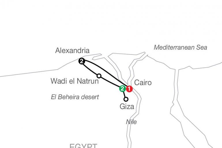 Alexandria Cairo Cairo & Alexandria Escape Trip