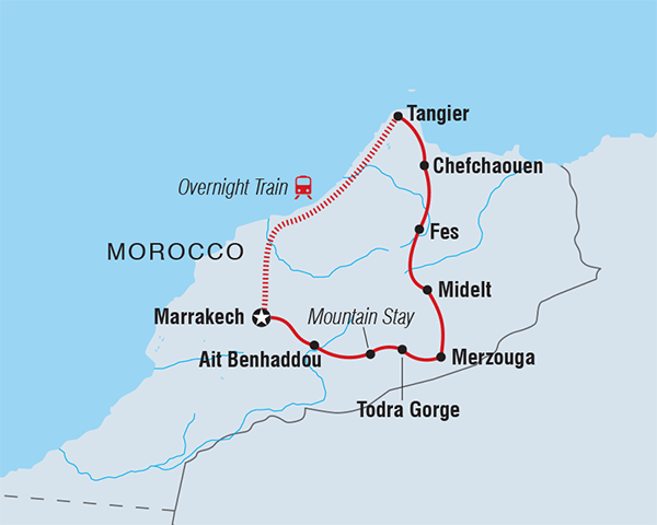 Ait Benhaddou Atlas Mountains Cycle Morocco Trip
