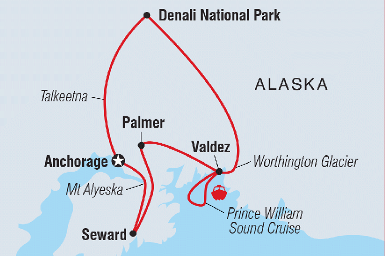 National Parks Whale Watching Best of Alaska package