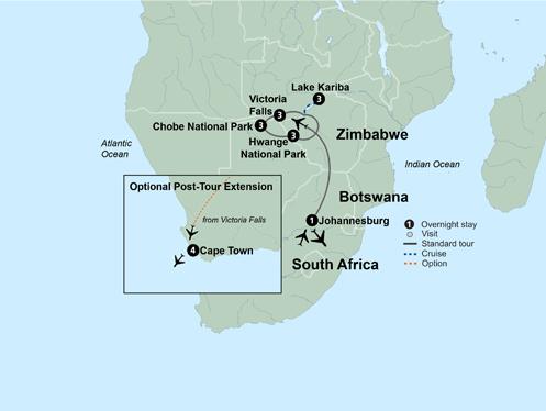 Cultural Culture Wilderness of Southern Africa: Safari by Land & Water  - 2023 package