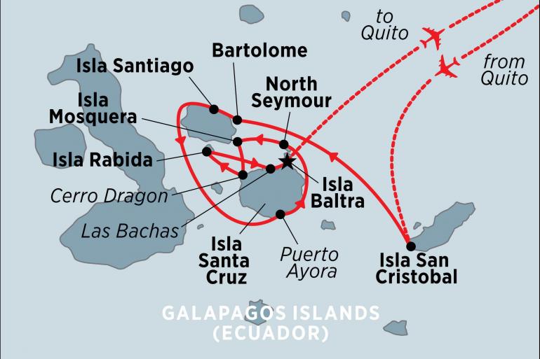 Galapagos Galapagos Islands Classic Galapagos: Central Eastern Islands  (Grand Queen Beatriz) Trip