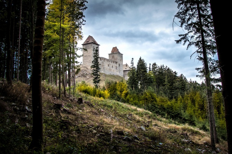 Castle view of Czech Republic, Europe
