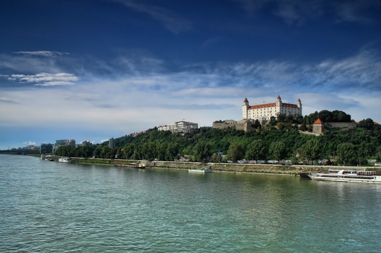 Nature view of Bratislava, Europe
