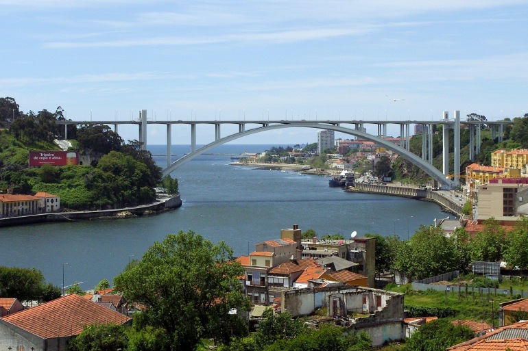 Town view of Porto, Portugal