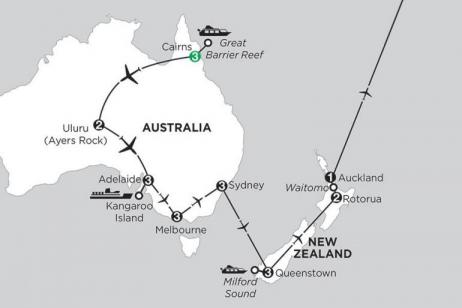 Aussie Adventure with Queenstown, Rotorua & Fiji