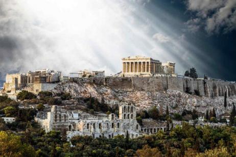 Nasse möse in Athens