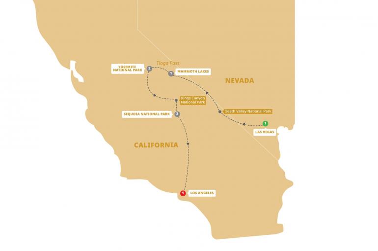 Cultural Culture California's Great National Parks package