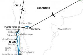 Cruising Patagonia with Buenos Aires, Bariloche & Santiago