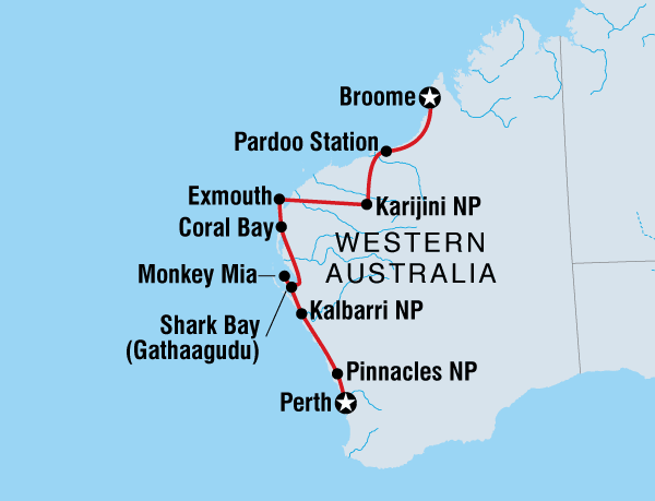 Broome Perth Perth to Broome Overland Adventure Trip