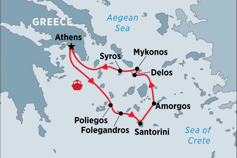 Delos Ephesus Cruising the Islands of Greece  Trip