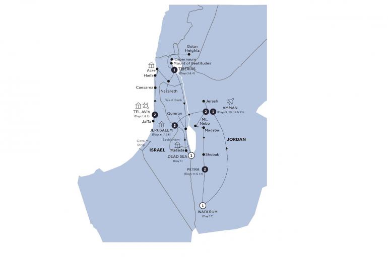 Cultural Culture Israel & Jordan  (Classic, Winter) package