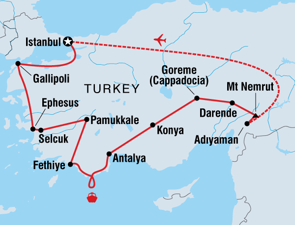 Ephesus Istanbul Turkey Explored Trip
