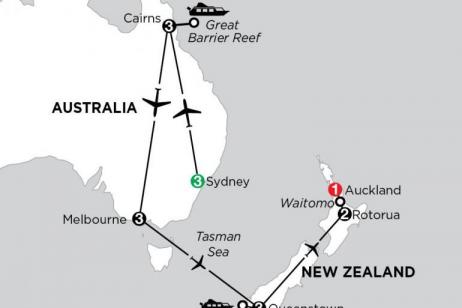 Independent Australian & New Zealand Explorer tour