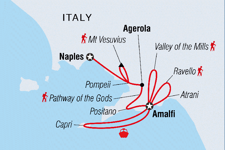 Hiking & Walking Trekking Amalfi Coast: Hike & Kayak package