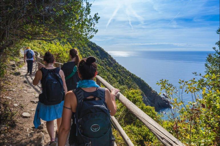 Cultural Adventure & Adrenaline Cinque Terre: Hike, Bike & Kayak package