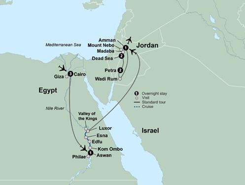 Cairo Dead Sea Journey Through Egypt and Jordan  - 2023 Trip