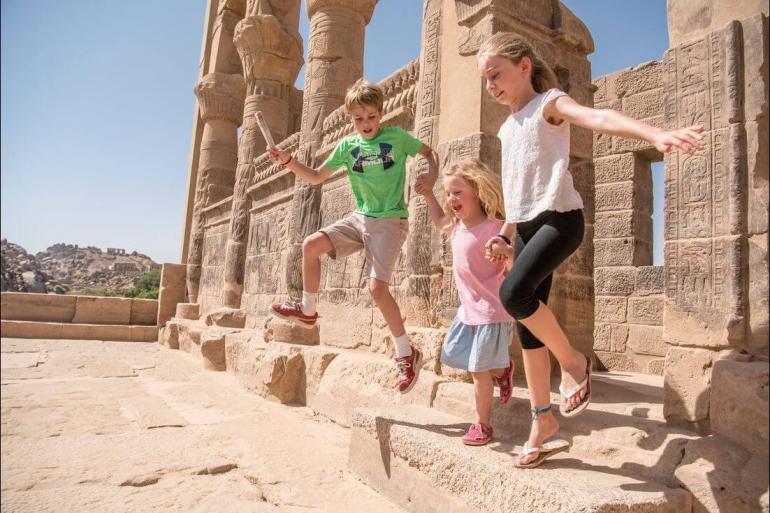 Abu Simbel Aswan Egypt Family Holiday Trip