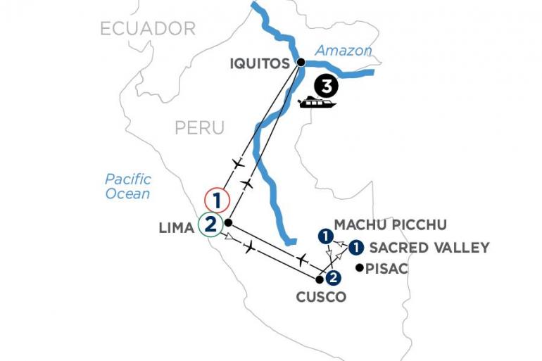 Amazon River Cusco From the Inca Empire to the Peruvian Amazon Trip