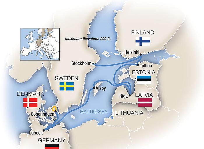 Copenhagen St. Petersburg Cruising the Baltic Sea - Southbound 2022 Trip