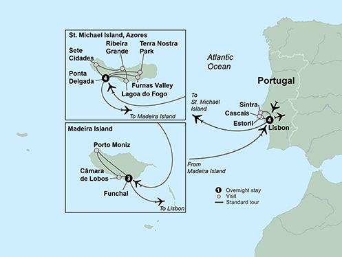 Cultural Culture Portugal & Its Islands featuring the Estoril Coast, Azores & Madeira Islands - 2022 package