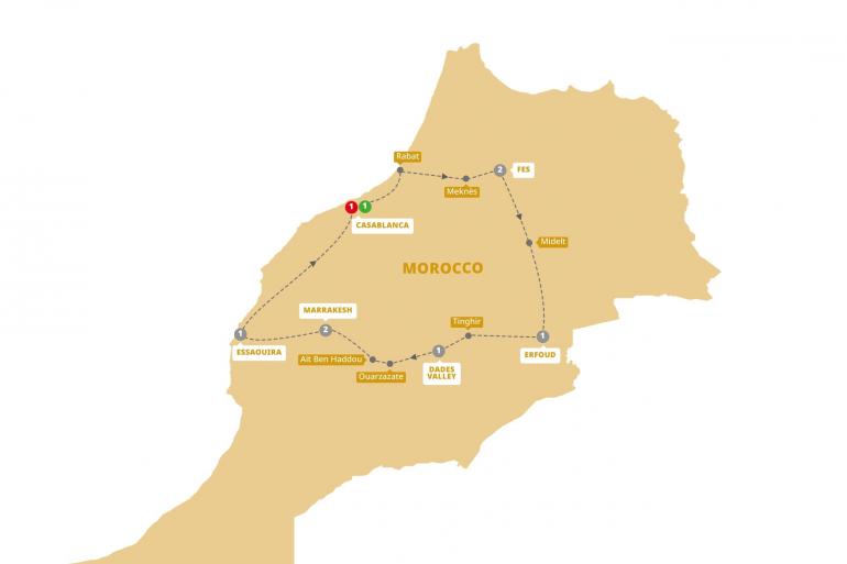 Cultural Culture Best of Morocco package