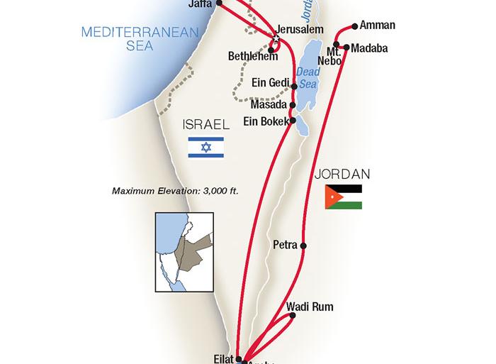 Amman Aqaba Jerusalem, The Red Sea & Petra 2021 Trip