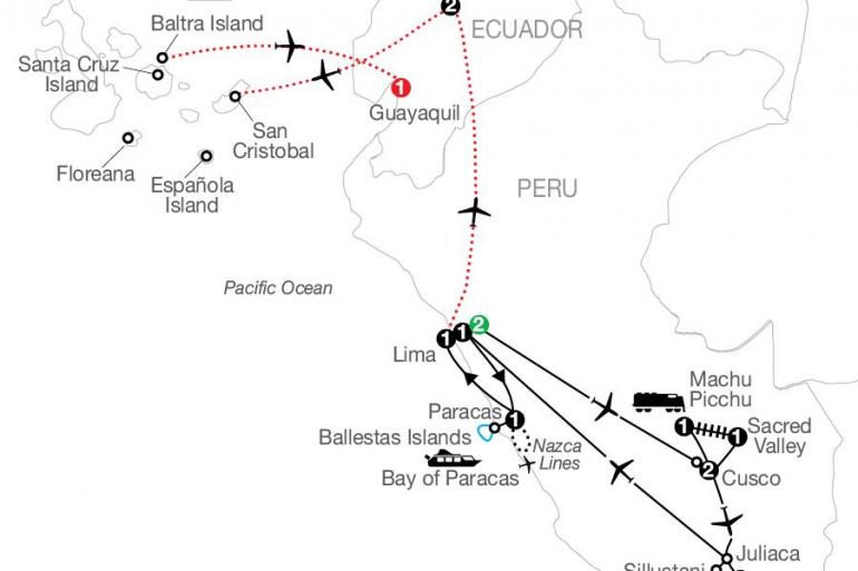 Cusco Galapagos Islands Legacy of the Incas with Galápagos Cruise Trip