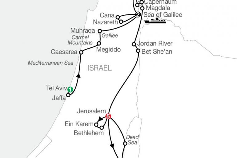 Bethlehem Dead Sea Journey Through the Holy Land - Faith-Based Travel Trip
