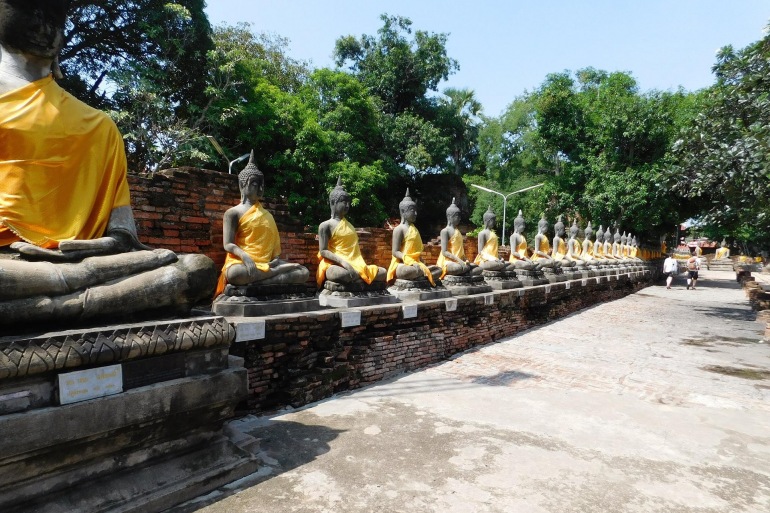 Buddha Statues of Ayutthaya, Thailand