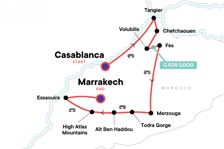 Meknès Merzouga Highlights of Morocco Trip