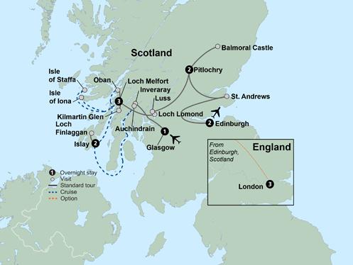 Cultural Culture Scotland: Isles of Lore & Legend featuring the Royal Edinburgh Military Tattoo - 2022 package