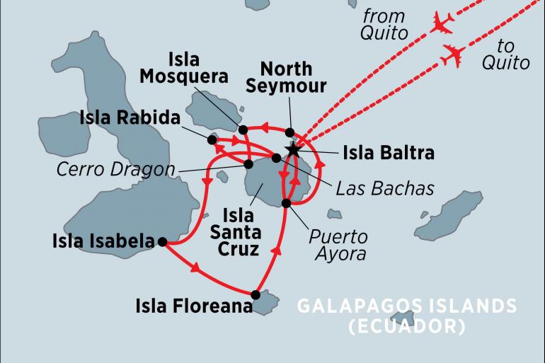 Galapagos Isabela Island Classic Galapagos: Central Southern Islands  (Grand Queen Beatriz) Trip