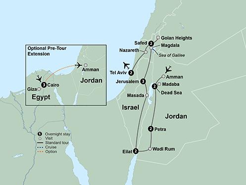 Jerusalem Nazareth Jordan & Israel: Cultural Crossroads  - 2023 Trip