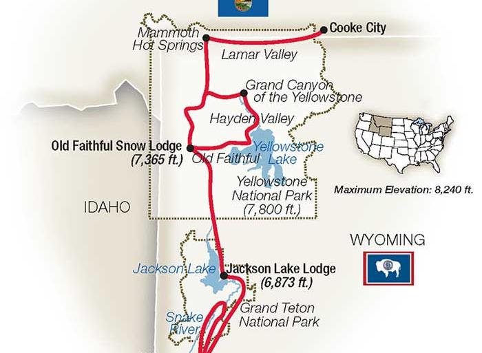 Grand Tetons Yellowstone National Park Yellowstone & the Tetons: American Safari 2024 Trip