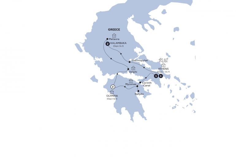Cultural Culture Glories of Greece (Summer, Classic) package