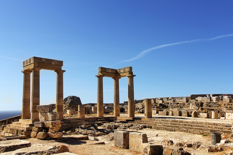 Ruins at Olympia, Greece_P