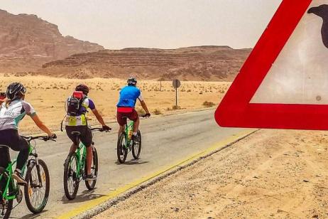 Cycle Jordan: Petra & Wadi Rum