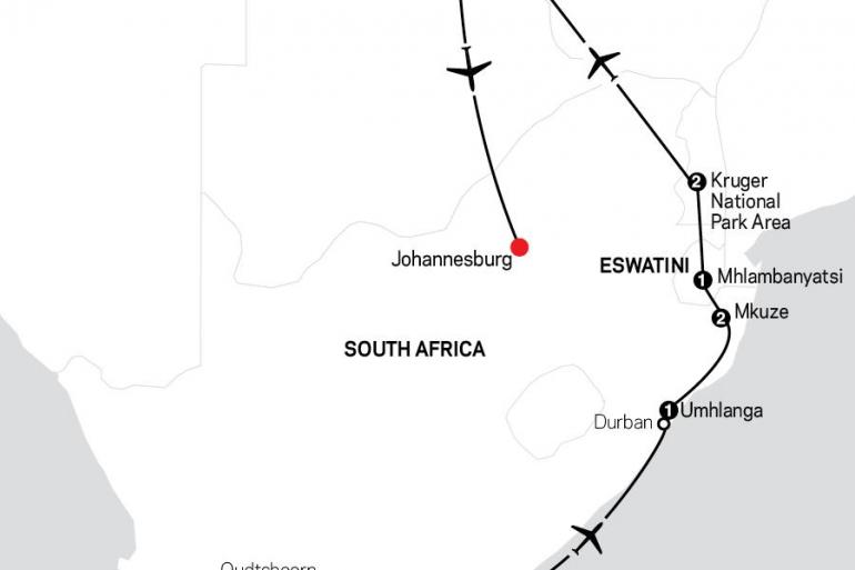 Cape Town Durban South Africa: From the Cape to Kruger with Victoria Falls Trip