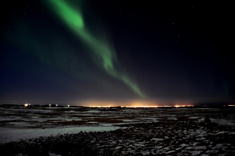 East Greenland: Northern Lights tour