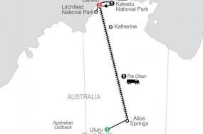 Treasures of the Top End & the Iconic Ghan