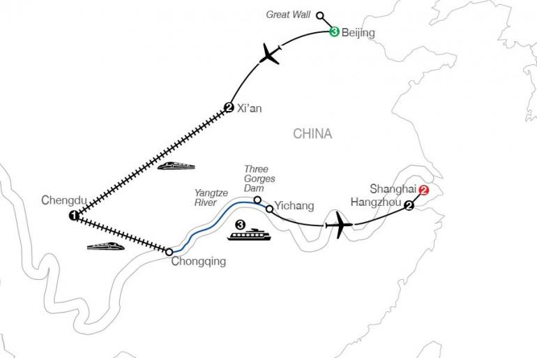 Beijing Chengdu Flavors of China & the Yangtze Trip
