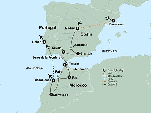 Fes Granada Spain & Morocco  - 2022 Trip