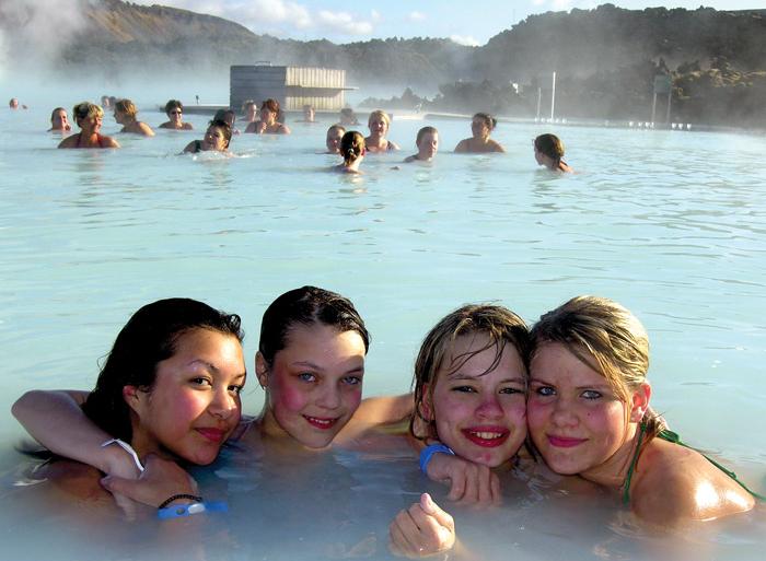 Blue Lagoon Skaftafell National Park Summer Iceland Family Holiday with teenagers Trip