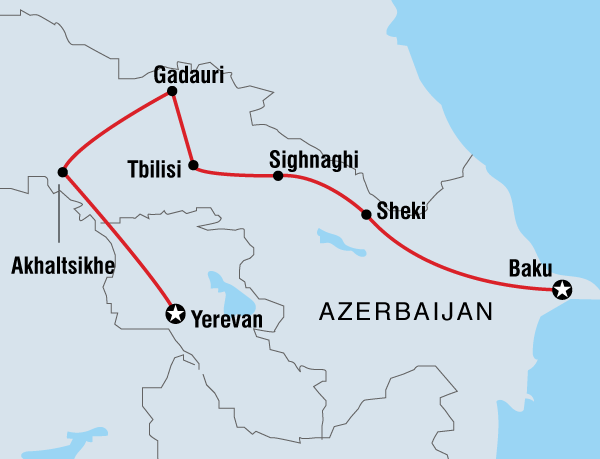 Istanbul Silk Road Azerbaijan, Georgia & Armenia Trip